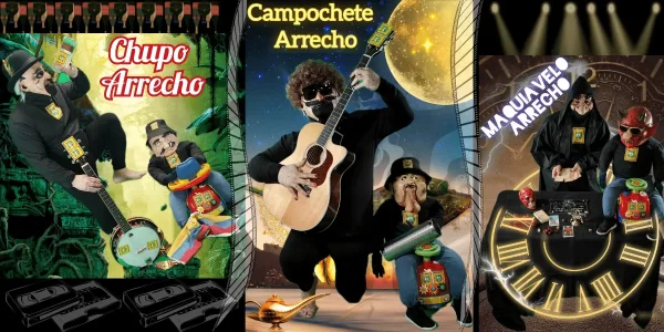 musica en español comedia chiste risa burla arte chupo arrecho campochete arrecho maquiavelo arrecho